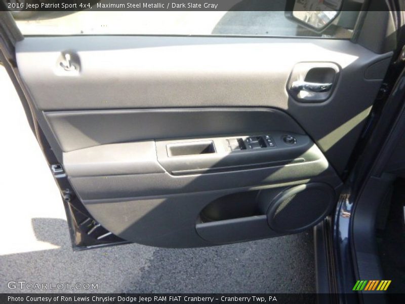 Maximum Steel Metallic / Dark Slate Gray 2016 Jeep Patriot Sport 4x4