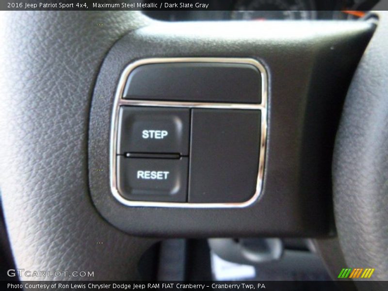 Maximum Steel Metallic / Dark Slate Gray 2016 Jeep Patriot Sport 4x4