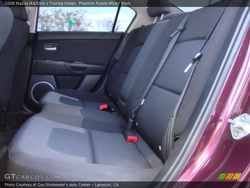 Phantom Purple Mica / Black 2008 Mazda MAZDA3 s Touring Sedan