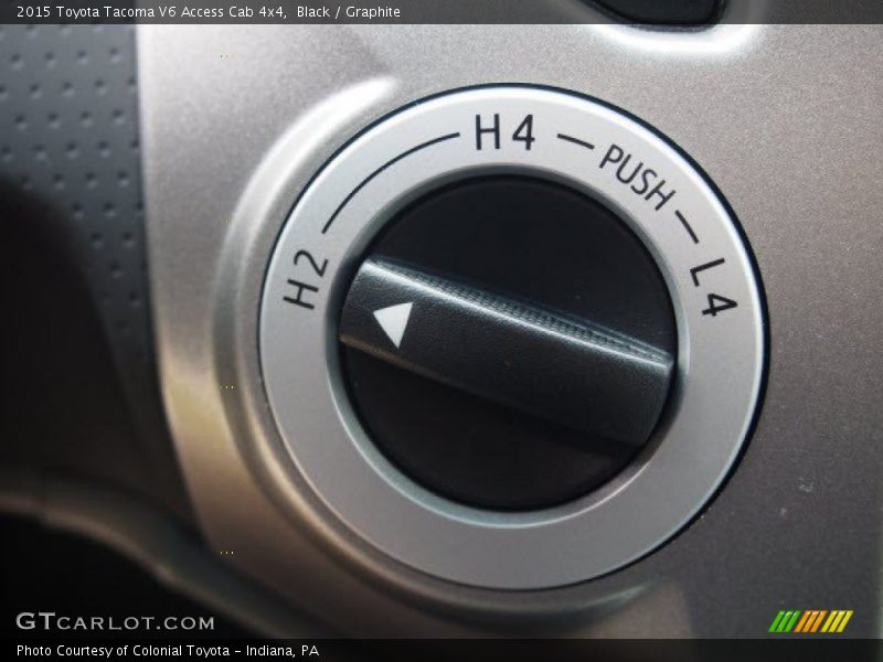 Controls of 2015 Tacoma V6 Access Cab 4x4