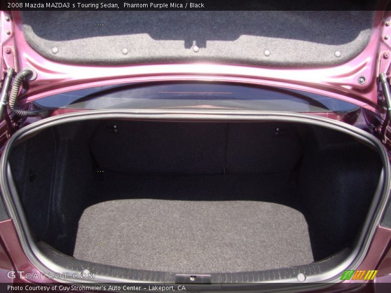 Phantom Purple Mica / Black 2008 Mazda MAZDA3 s Touring Sedan