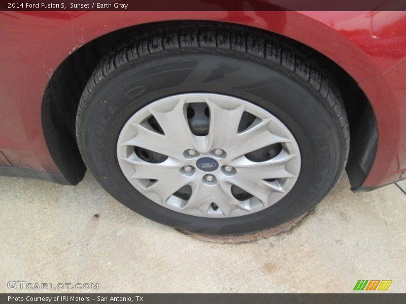 Sunset / Earth Gray 2014 Ford Fusion S