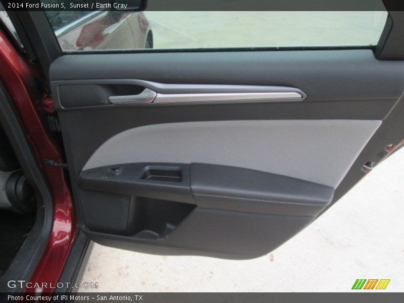 Sunset / Earth Gray 2014 Ford Fusion S