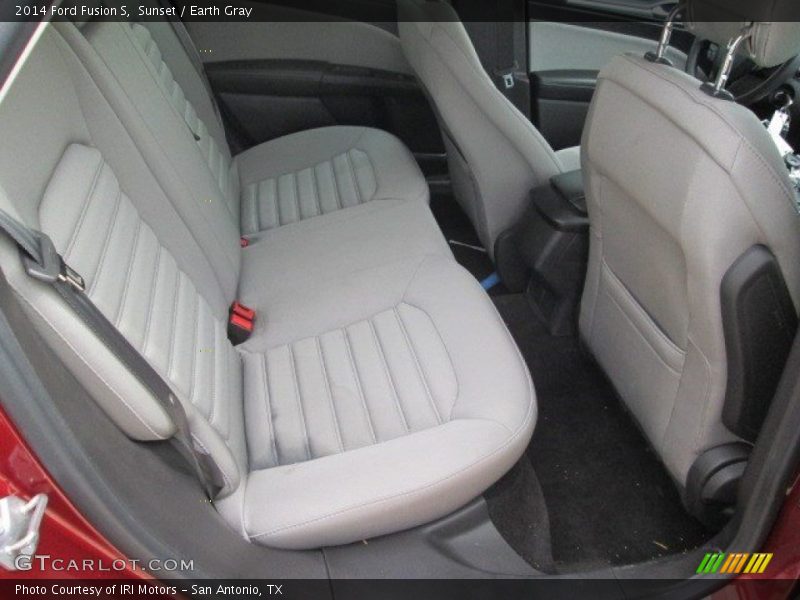 Sunset / Earth Gray 2014 Ford Fusion S