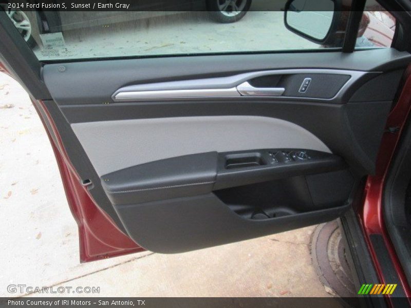 Sunset / Earth Gray 2014 Ford Fusion S