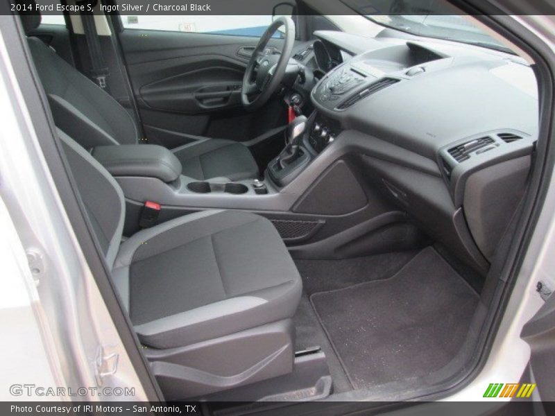 Ingot Silver / Charcoal Black 2014 Ford Escape S