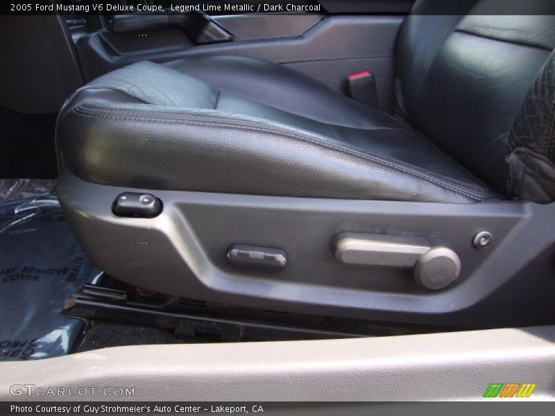 Legend Lime Metallic / Dark Charcoal 2005 Ford Mustang V6 Deluxe Coupe