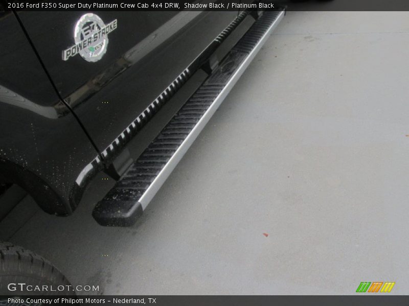Shadow Black / Platinum Black 2016 Ford F350 Super Duty Platinum Crew Cab 4x4 DRW