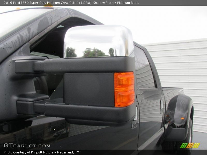 Shadow Black / Platinum Black 2016 Ford F350 Super Duty Platinum Crew Cab 4x4 DRW