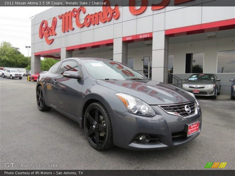 Metallic Slate / Charcoal 2011 Nissan Altima 3.5 SR Coupe