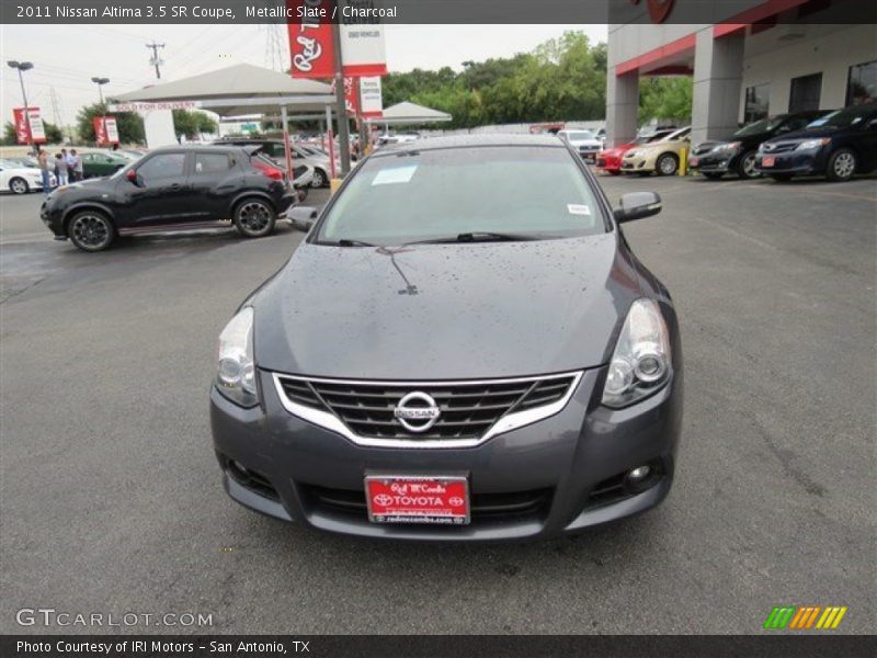 Metallic Slate / Charcoal 2011 Nissan Altima 3.5 SR Coupe