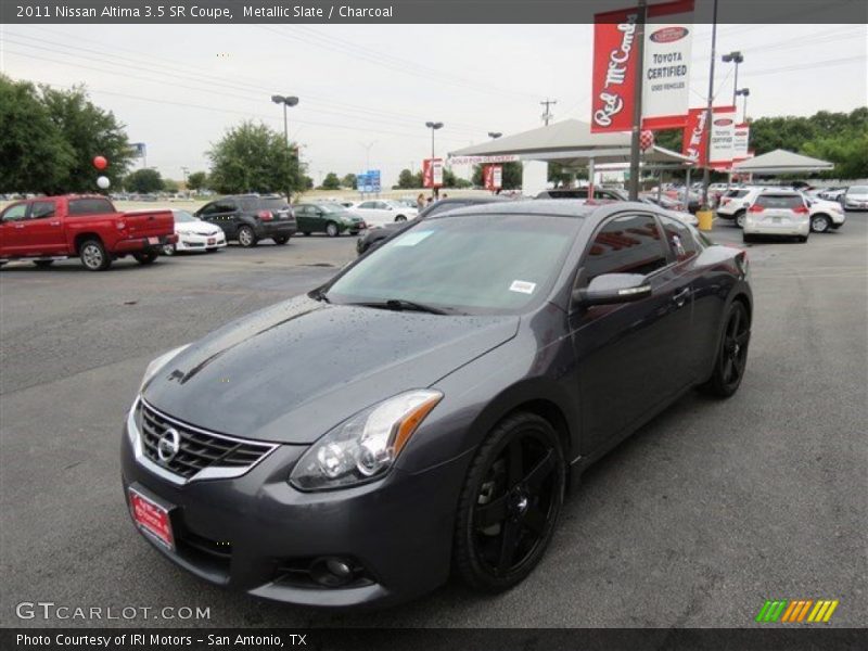 Metallic Slate / Charcoal 2011 Nissan Altima 3.5 SR Coupe