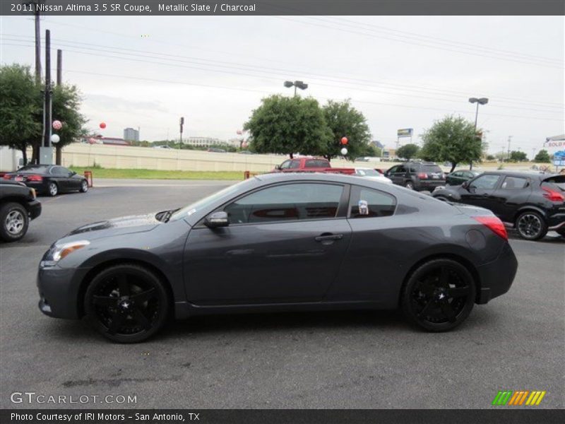 Metallic Slate / Charcoal 2011 Nissan Altima 3.5 SR Coupe