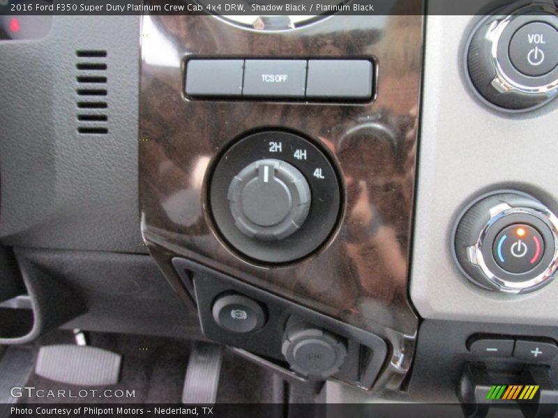 Shadow Black / Platinum Black 2016 Ford F350 Super Duty Platinum Crew Cab 4x4 DRW