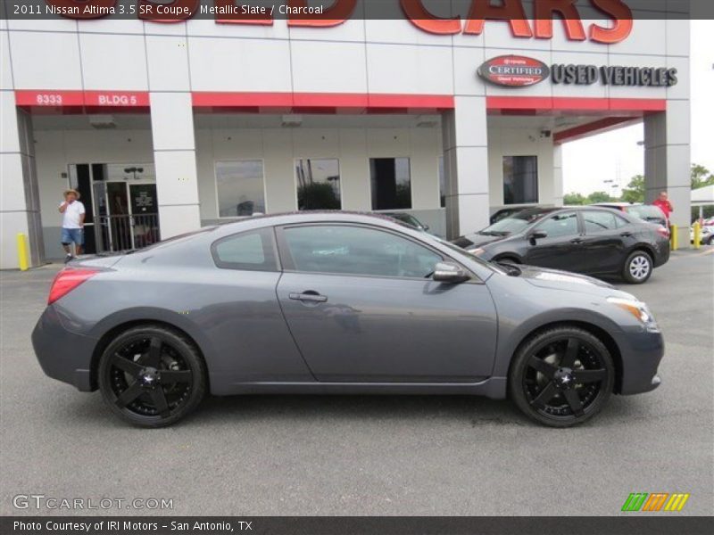 Metallic Slate / Charcoal 2011 Nissan Altima 3.5 SR Coupe