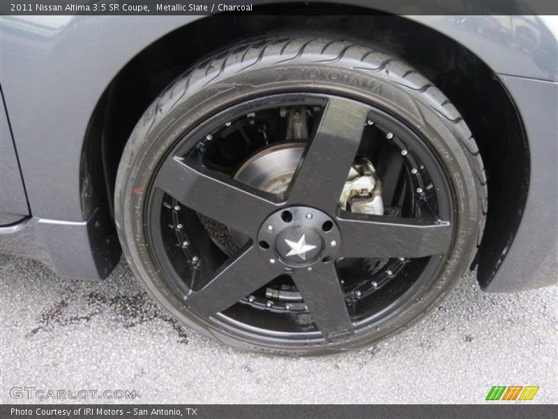 Metallic Slate / Charcoal 2011 Nissan Altima 3.5 SR Coupe