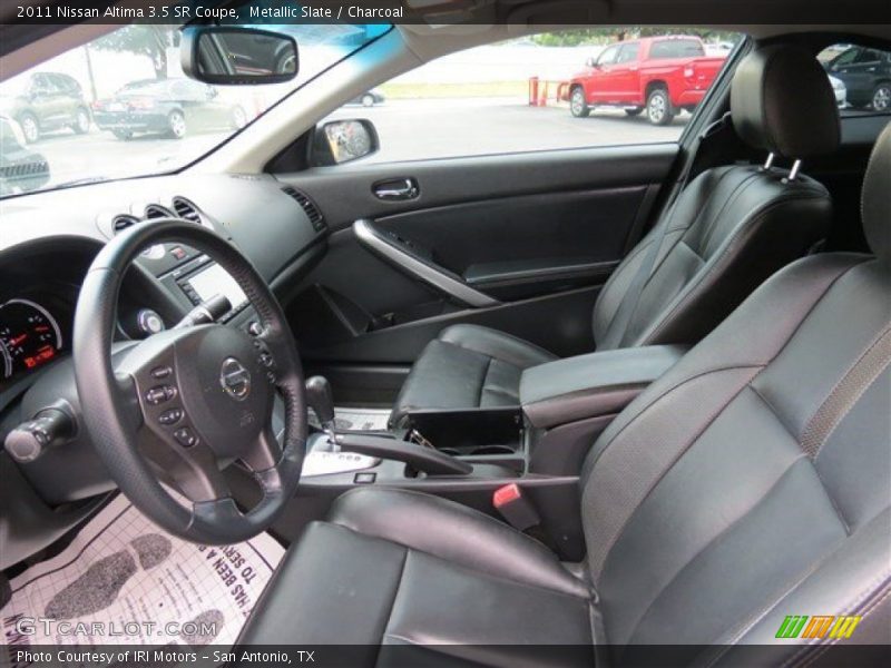 Metallic Slate / Charcoal 2011 Nissan Altima 3.5 SR Coupe