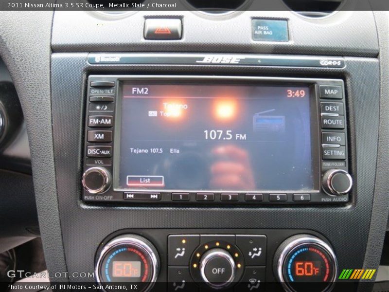 Metallic Slate / Charcoal 2011 Nissan Altima 3.5 SR Coupe