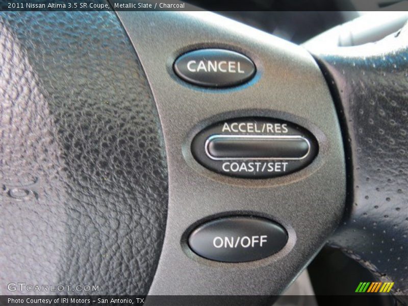 Metallic Slate / Charcoal 2011 Nissan Altima 3.5 SR Coupe