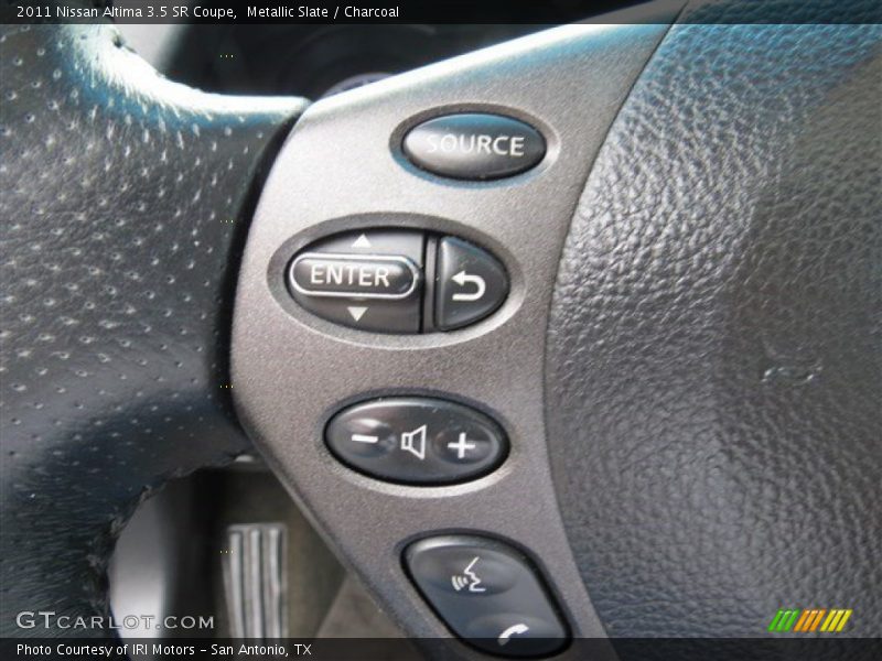 Metallic Slate / Charcoal 2011 Nissan Altima 3.5 SR Coupe