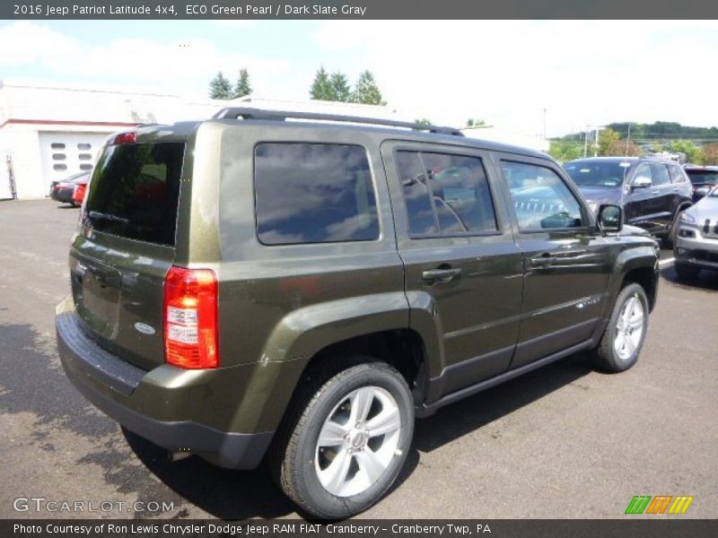 ECO Green Pearl / Dark Slate Gray 2016 Jeep Patriot Latitude 4x4
