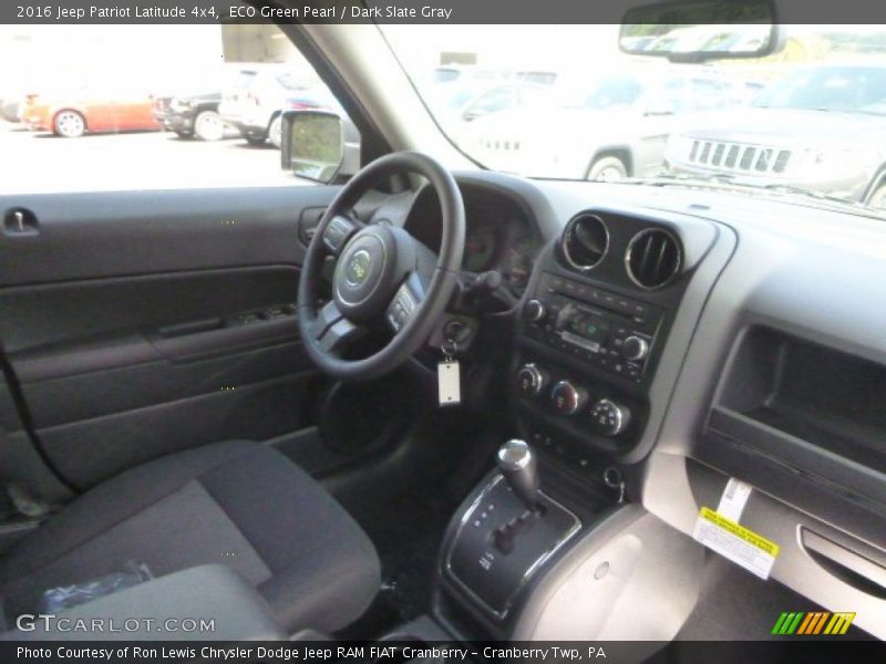 ECO Green Pearl / Dark Slate Gray 2016 Jeep Patriot Latitude 4x4