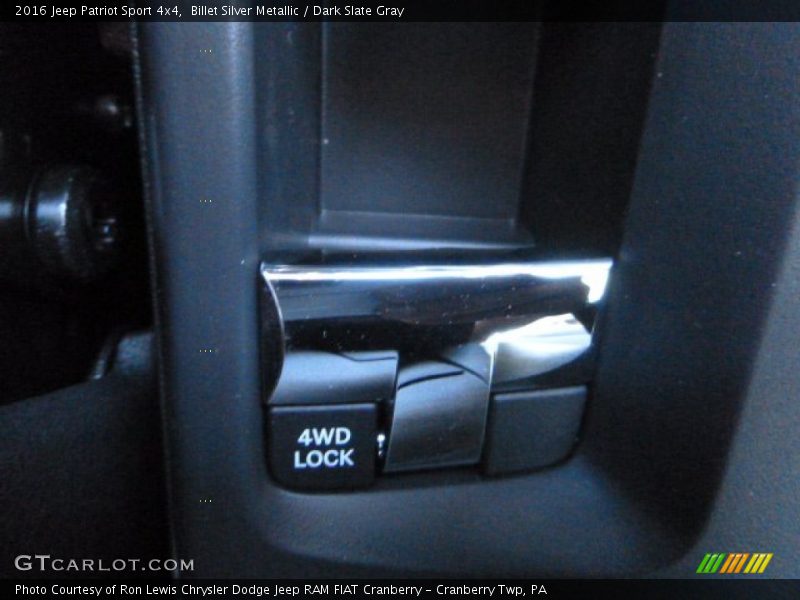 Billet Silver Metallic / Dark Slate Gray 2016 Jeep Patriot Sport 4x4