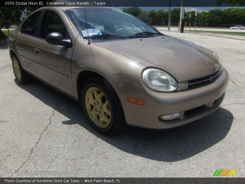 Cinnamon Glaze Metallic / Taupe 2000 Dodge Neon ES