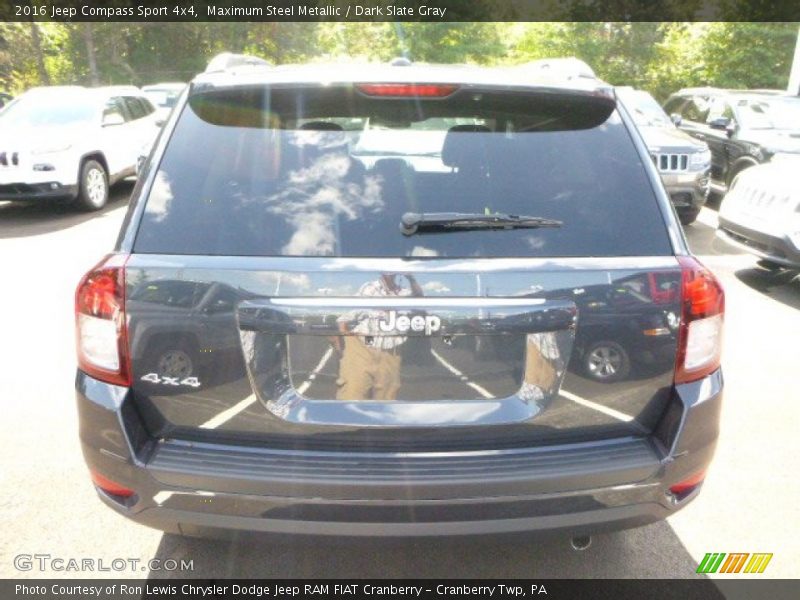 Maximum Steel Metallic / Dark Slate Gray 2016 Jeep Compass Sport 4x4