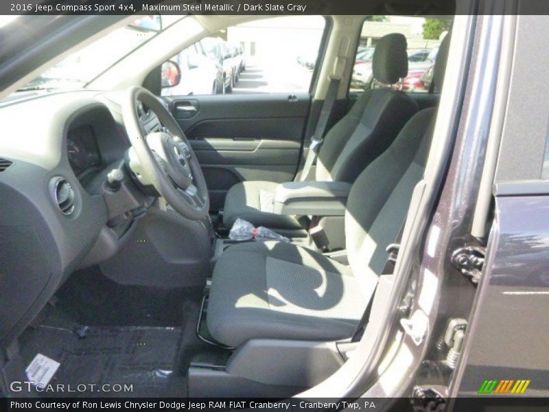 Maximum Steel Metallic / Dark Slate Gray 2016 Jeep Compass Sport 4x4