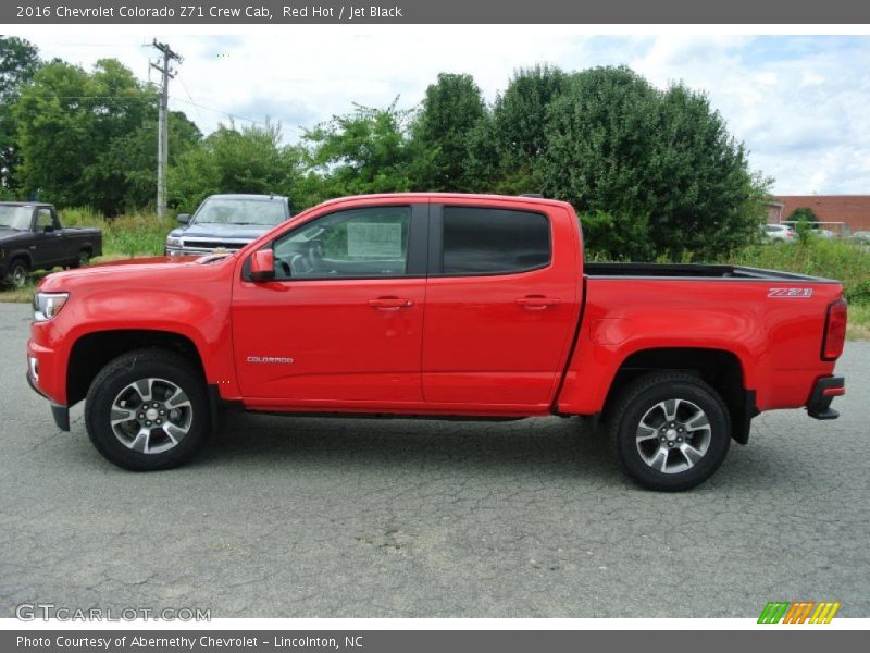  2016 Colorado Z71 Crew Cab Red Hot