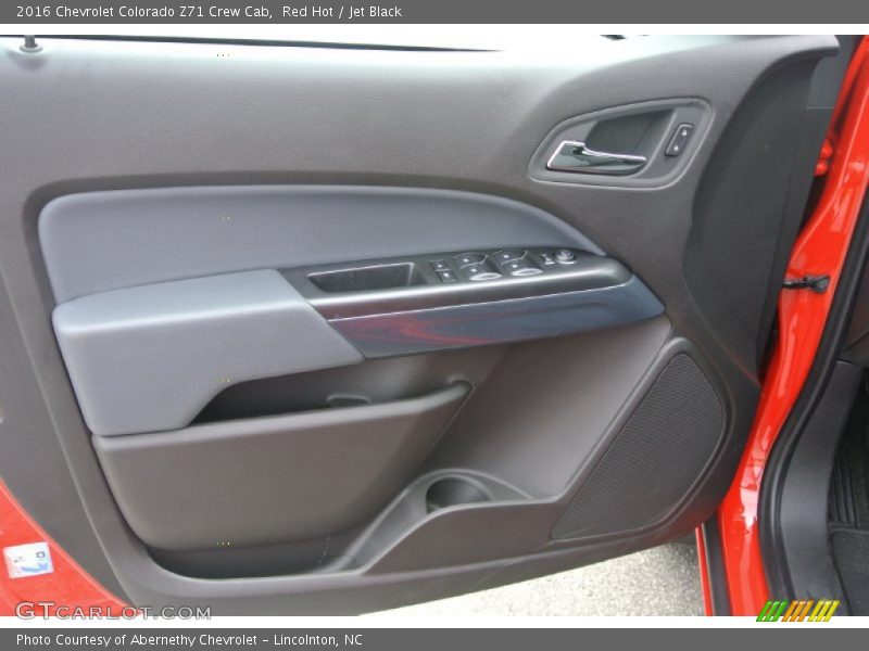 Red Hot / Jet Black 2016 Chevrolet Colorado Z71 Crew Cab