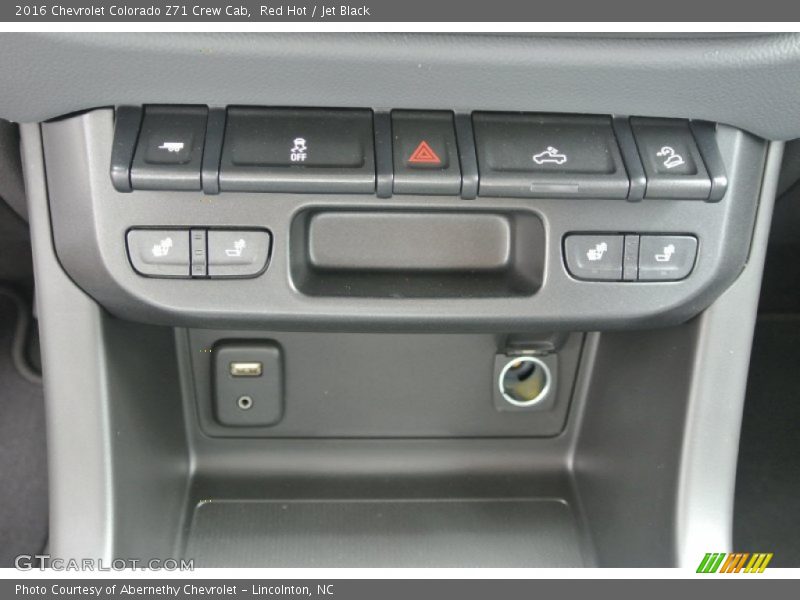 Red Hot / Jet Black 2016 Chevrolet Colorado Z71 Crew Cab