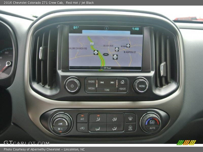 Controls of 2016 Colorado Z71 Crew Cab