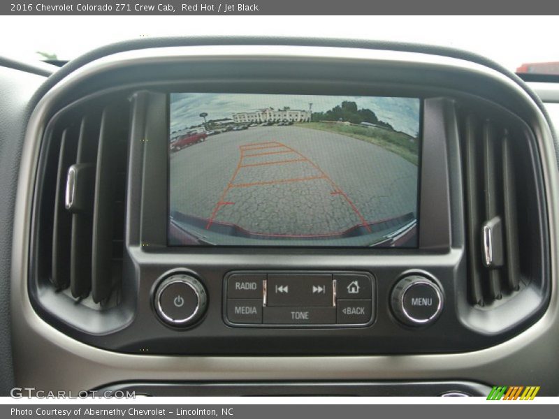 Red Hot / Jet Black 2016 Chevrolet Colorado Z71 Crew Cab