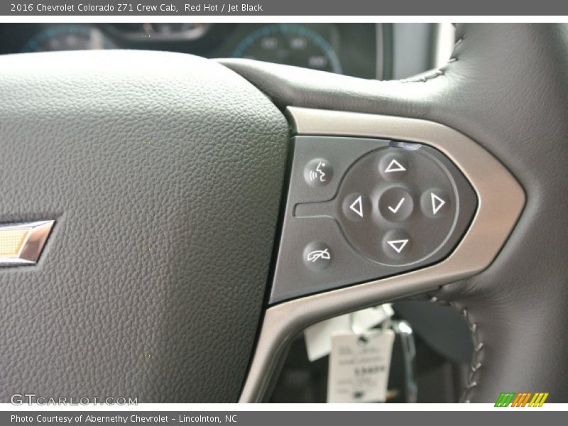 Controls of 2016 Colorado Z71 Crew Cab