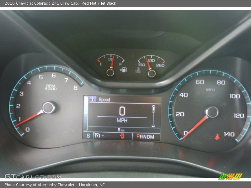  2016 Colorado Z71 Crew Cab Z71 Crew Cab Gauges