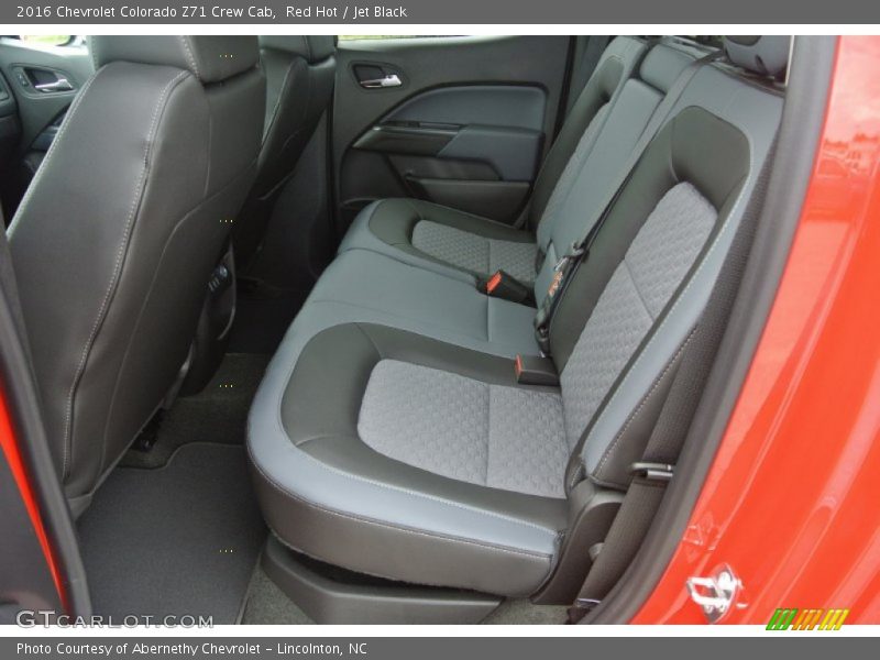 Rear Seat of 2016 Colorado Z71 Crew Cab