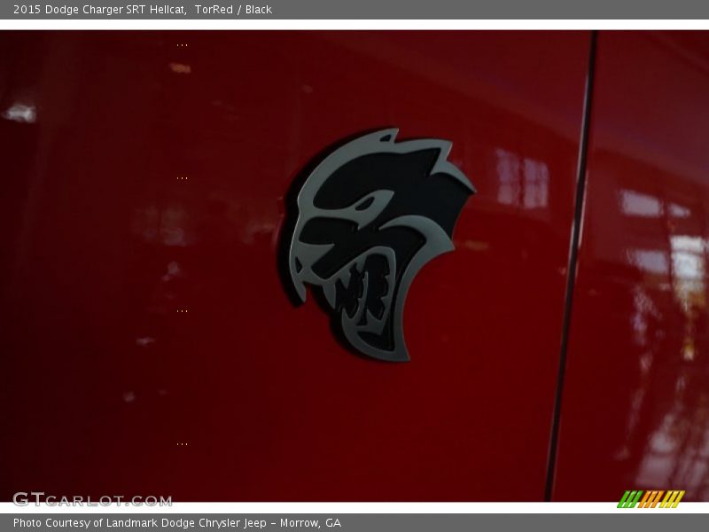 TorRed / Black 2015 Dodge Charger SRT Hellcat