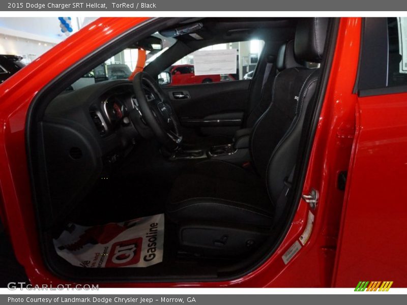 TorRed / Black 2015 Dodge Charger SRT Hellcat