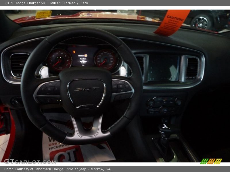 TorRed / Black 2015 Dodge Charger SRT Hellcat