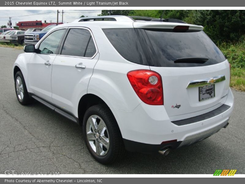 Summit White / Light Titanium/Jet Black 2015 Chevrolet Equinox LTZ