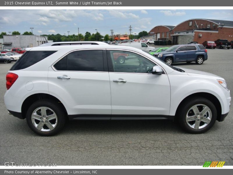 Summit White / Light Titanium/Jet Black 2015 Chevrolet Equinox LTZ