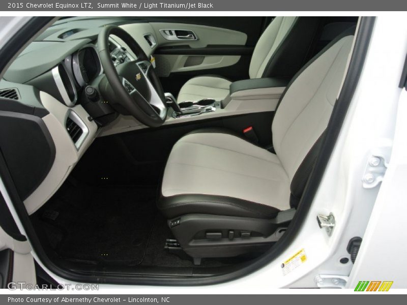  2015 Equinox LTZ Light Titanium/Jet Black Interior