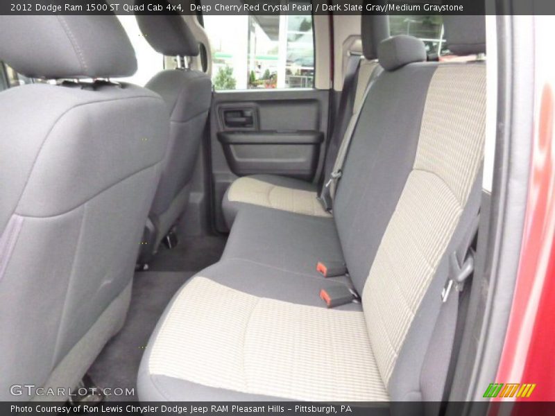 Deep Cherry Red Crystal Pearl / Dark Slate Gray/Medium Graystone 2012 Dodge Ram 1500 ST Quad Cab 4x4