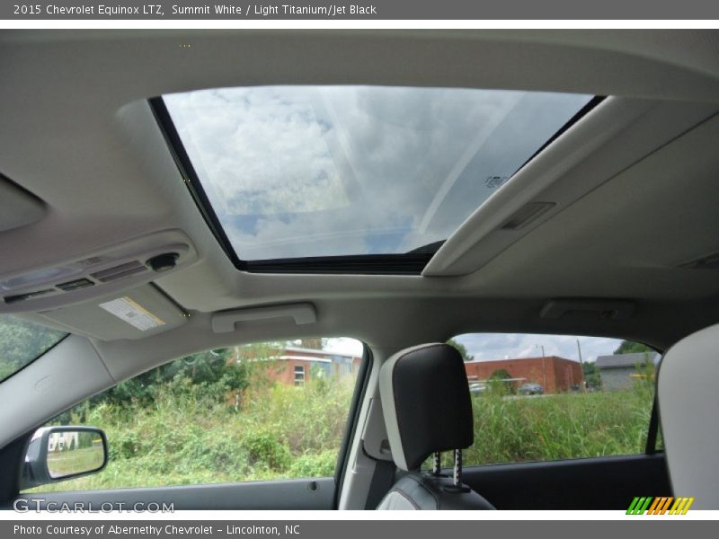 Summit White / Light Titanium/Jet Black 2015 Chevrolet Equinox LTZ