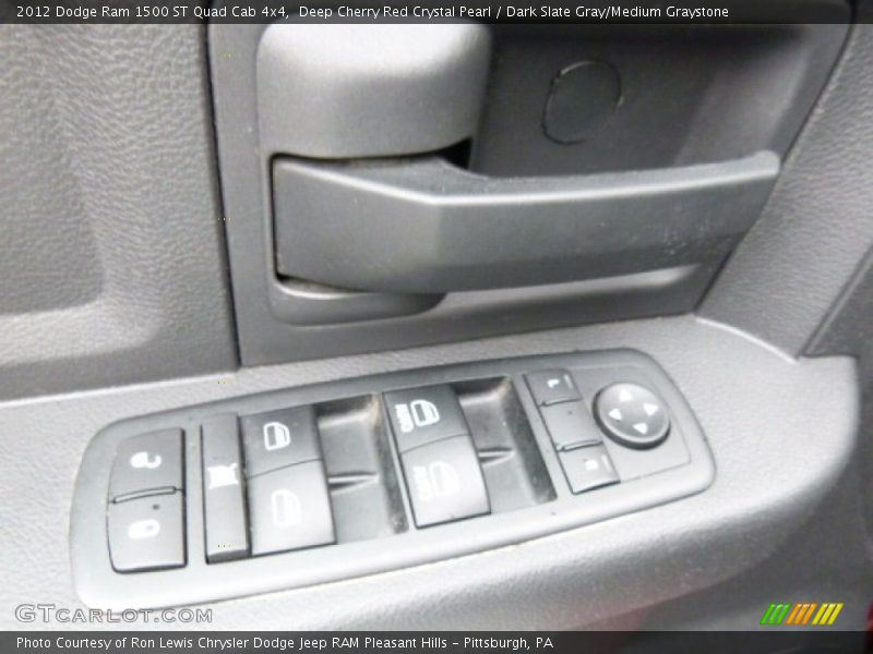 Deep Cherry Red Crystal Pearl / Dark Slate Gray/Medium Graystone 2012 Dodge Ram 1500 ST Quad Cab 4x4