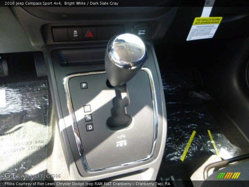  2016 Compass Sport 4x4 6 Speed Automatic Shifter
