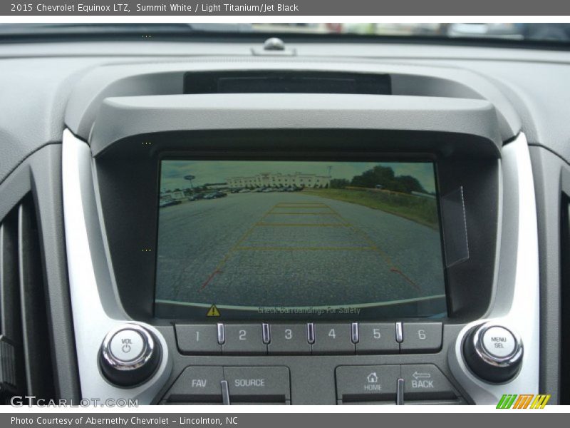 Summit White / Light Titanium/Jet Black 2015 Chevrolet Equinox LTZ