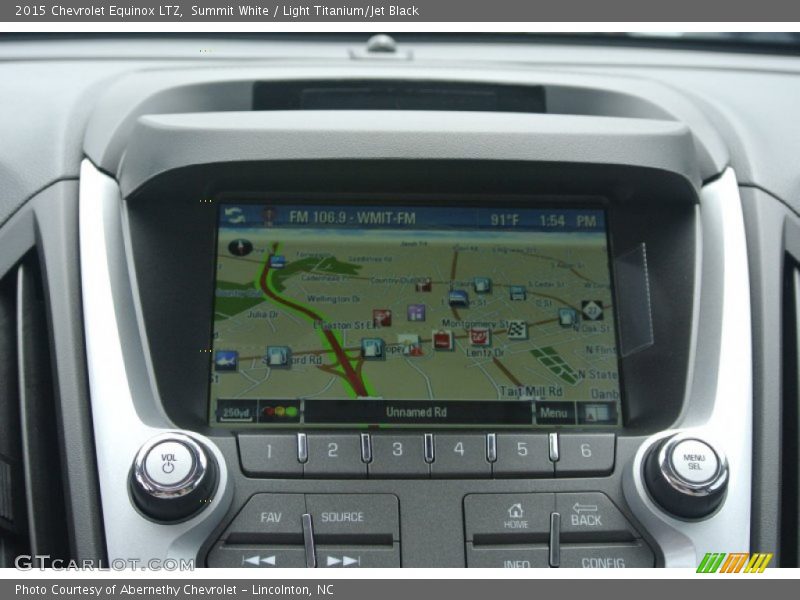 Summit White / Light Titanium/Jet Black 2015 Chevrolet Equinox LTZ